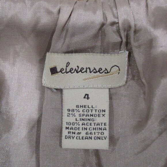 Anthropologie Elevenses 3/4 Sleeve Swing Jacket - Picture 5 of 5